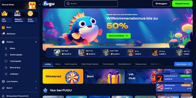 Learn about fugu casino login Learn about fugu casino login